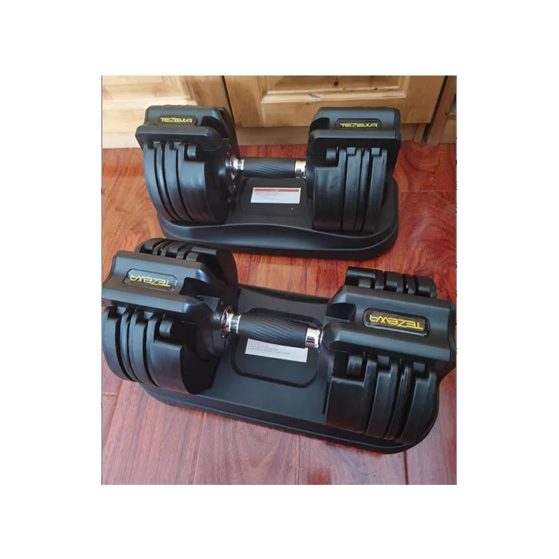 Pro-Grade Steel Adjustable Dumbbells