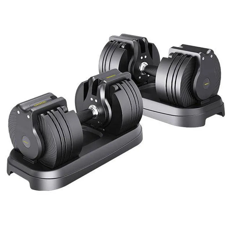 Pro-Grade Steel Adjustable Dumbbells