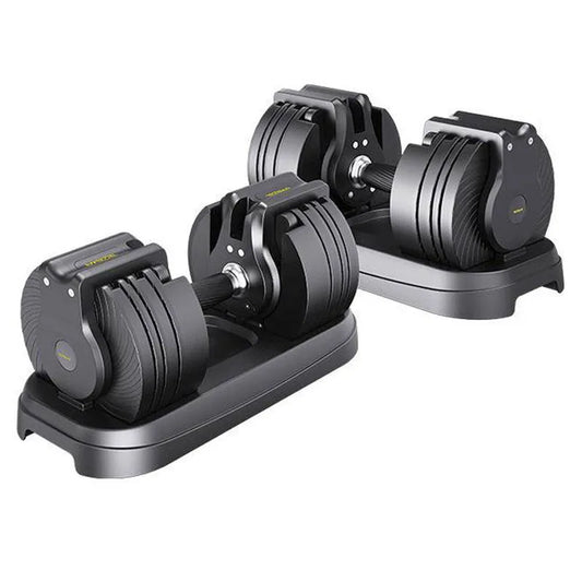 Pro-Grade Steel Adjustable Dumbbells